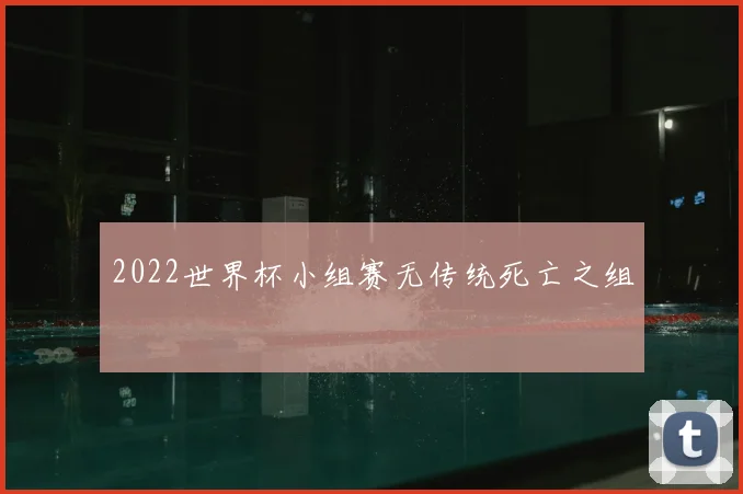 2022世界杯小组赛无传统死亡之组